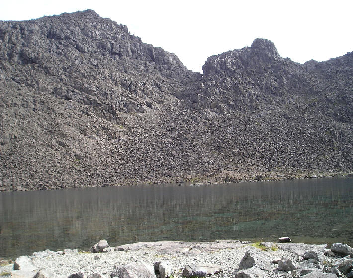 Lunch at Loch Coir'a'Ghrunnda 