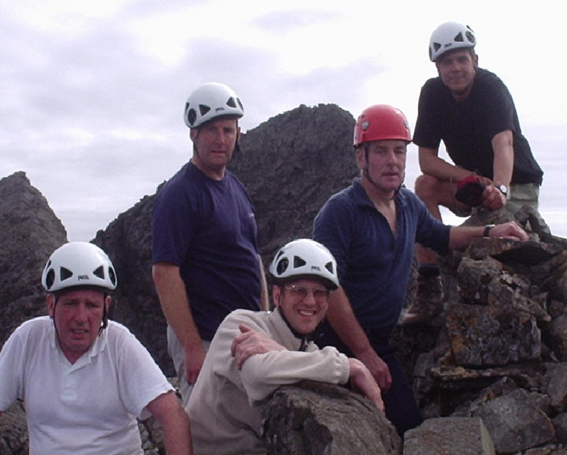 Sgurr Mhic Choinnich with Sgurr Alasdair in Behind 