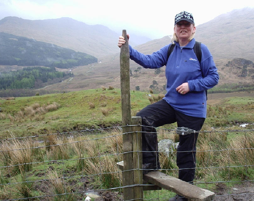 Leaving Glen Falloch