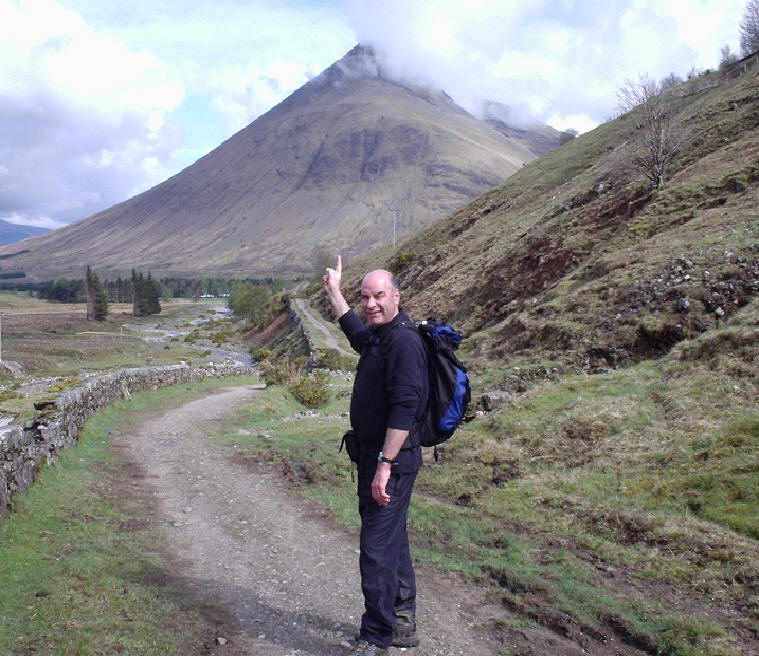 Antonio and his 1st munro